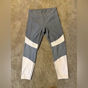 Athleta Salutation Modblock 7/8 Tights in Powervita Fabric